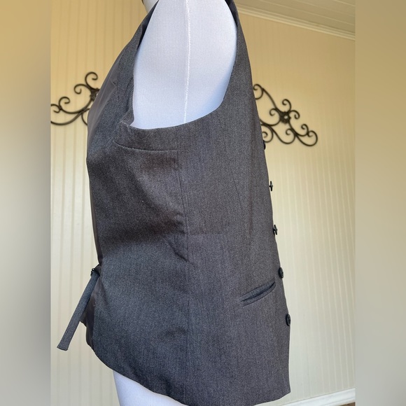Kenneth Cole Reaction Men’s Gray Vest Size Small - Picture 5 of 12